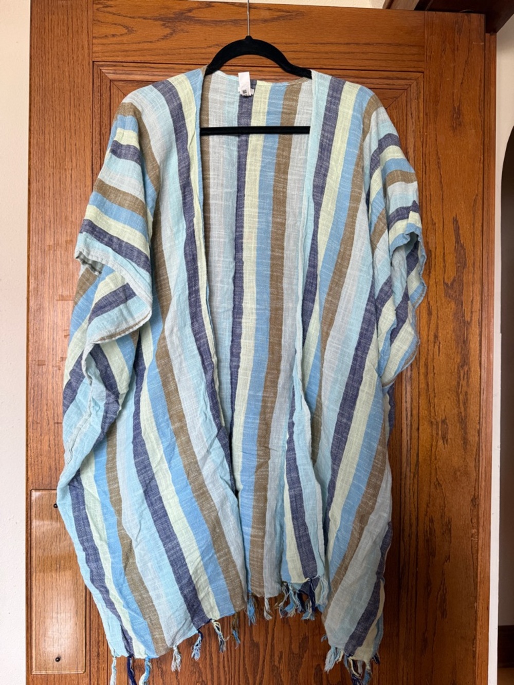 aerie Striped Swim Coverup